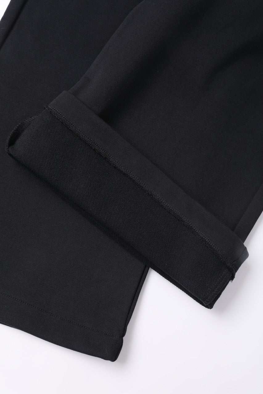 Straight Sweatpants Black