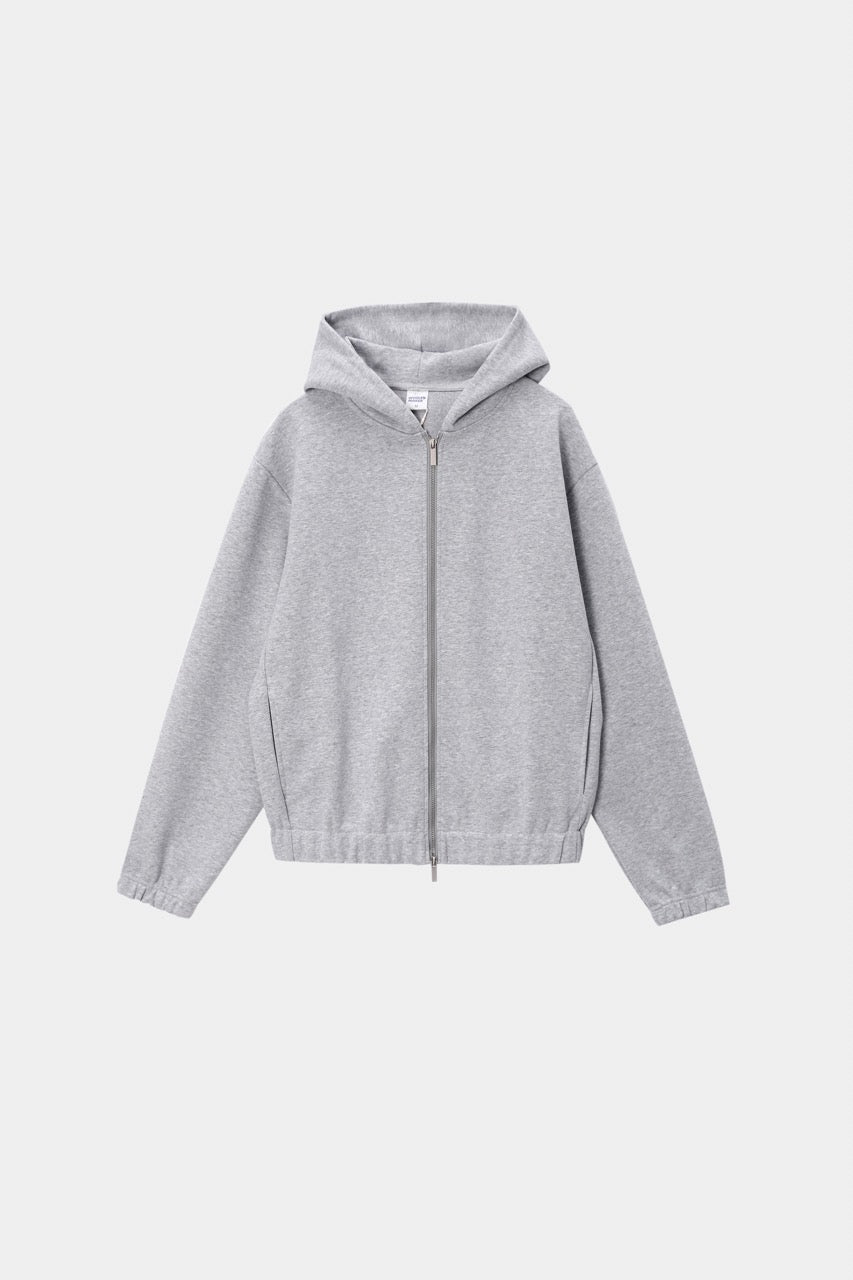 Y2k Boxy Hoodie Grey