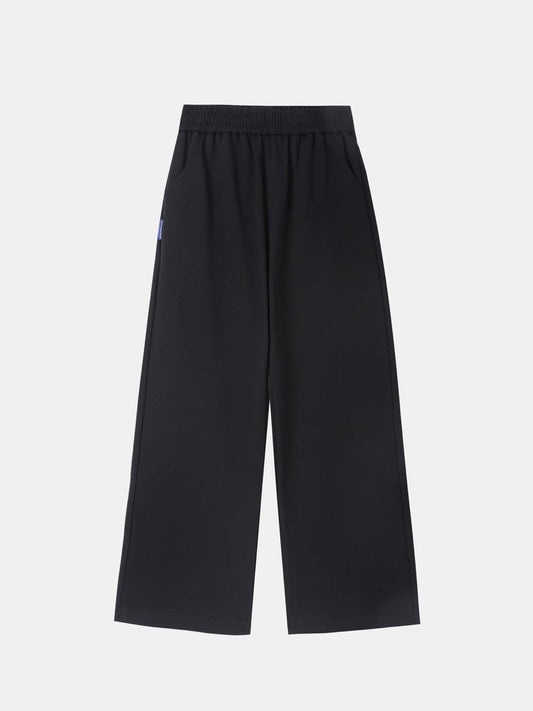 Straight Sweatpants Black