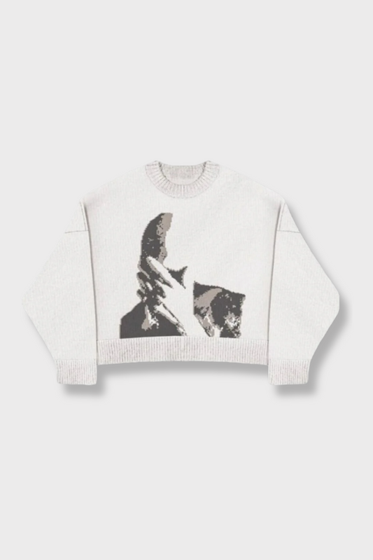 'No Regrets' Knitted Sweater