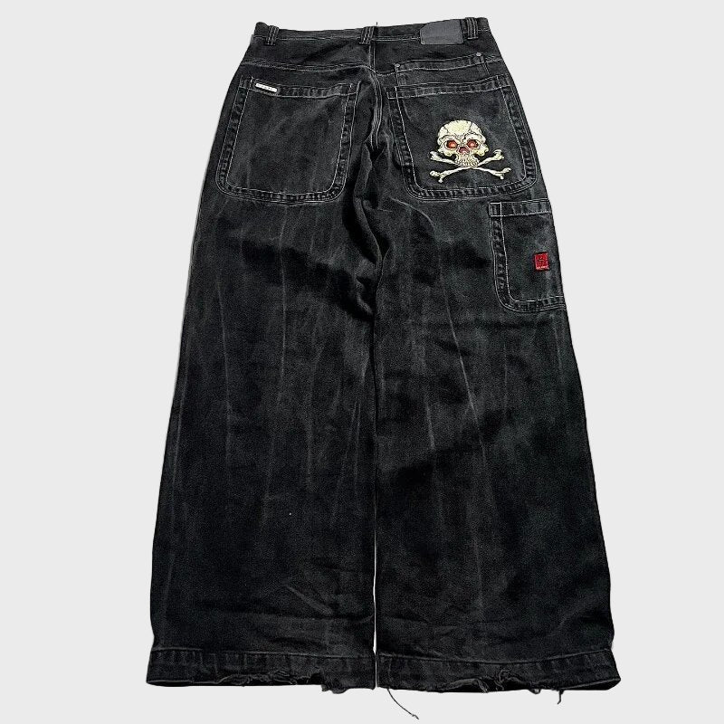 Baggy Skull Jeans